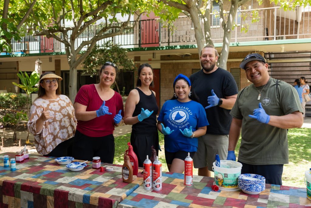 Mahalo to our amazing team of the Kaleihiwa Parent Organization